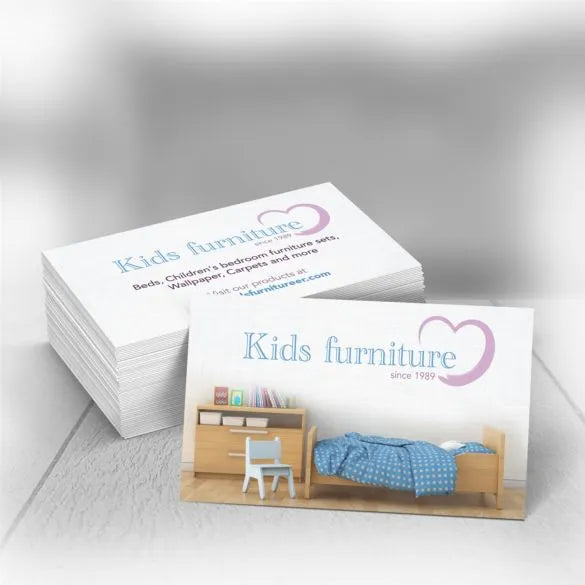 Custom Linen Uncoated Business Cards