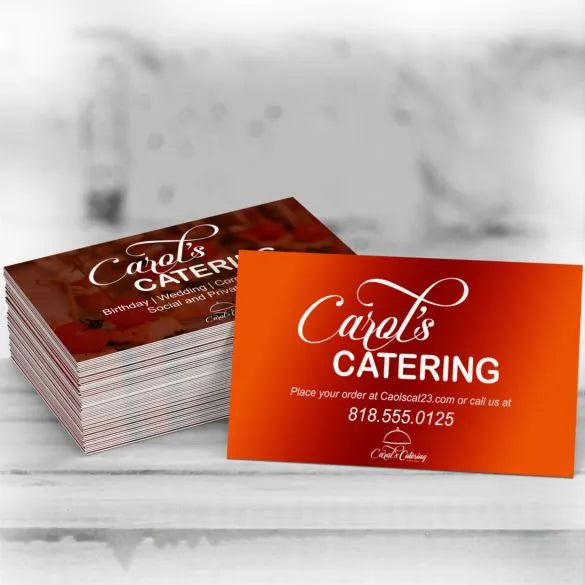 Custom Suede Business Cards