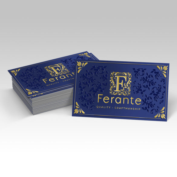Custom Dual Raised Business Cards